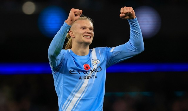 kaiyun-哈兰德在英超对阵曼联直接参与11球，贡献8球3助超过任何曼城球员